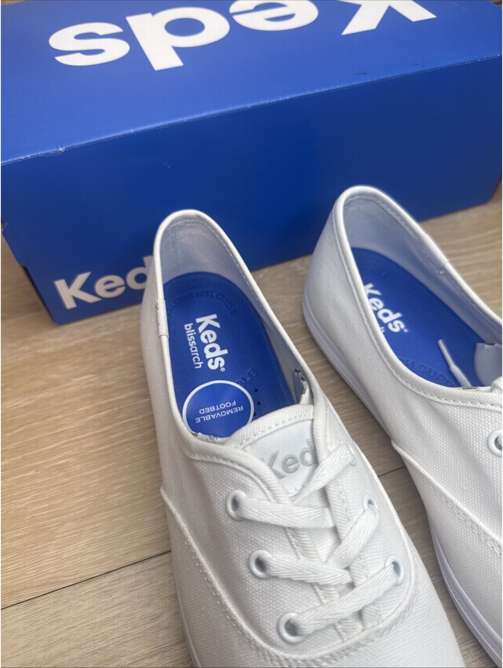 Keds Champion Point Low Canvas Lace Up Women Size 7.5 M - Picture 5 of 11